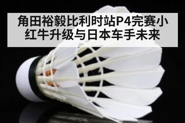 角田裕毅比利时站P4完赛小红牛升级与日本车手未来